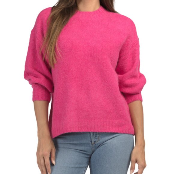LA BIZ Sweaters - LA BIZ Wool And Alpaca Blend Crew Neck Pull Over Sweater